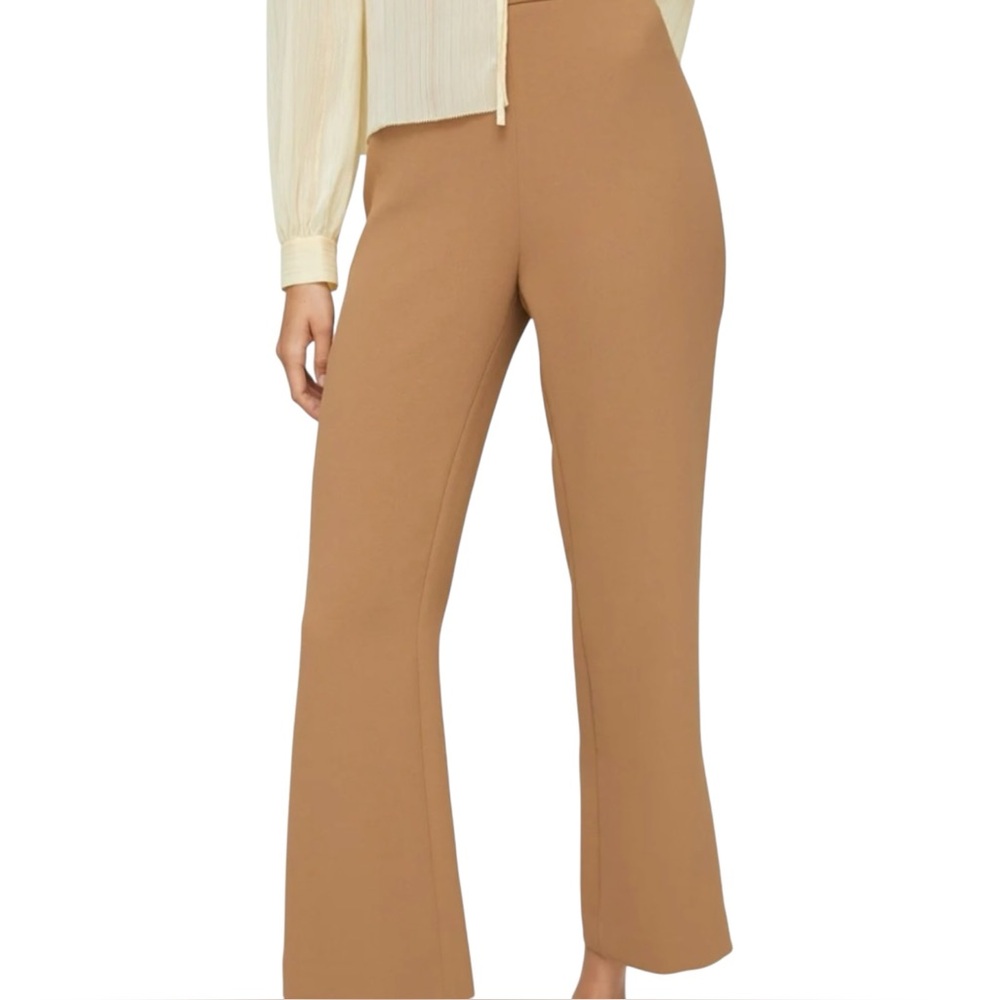 Wilfred Tan High-Waisted Pants